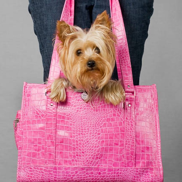 Pink Pet Carrier Bag - Picture 1 of 16